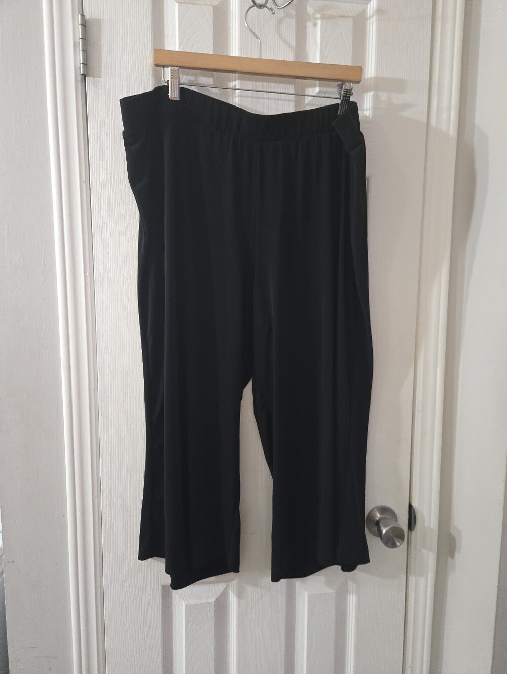 2x slinky cropped pants